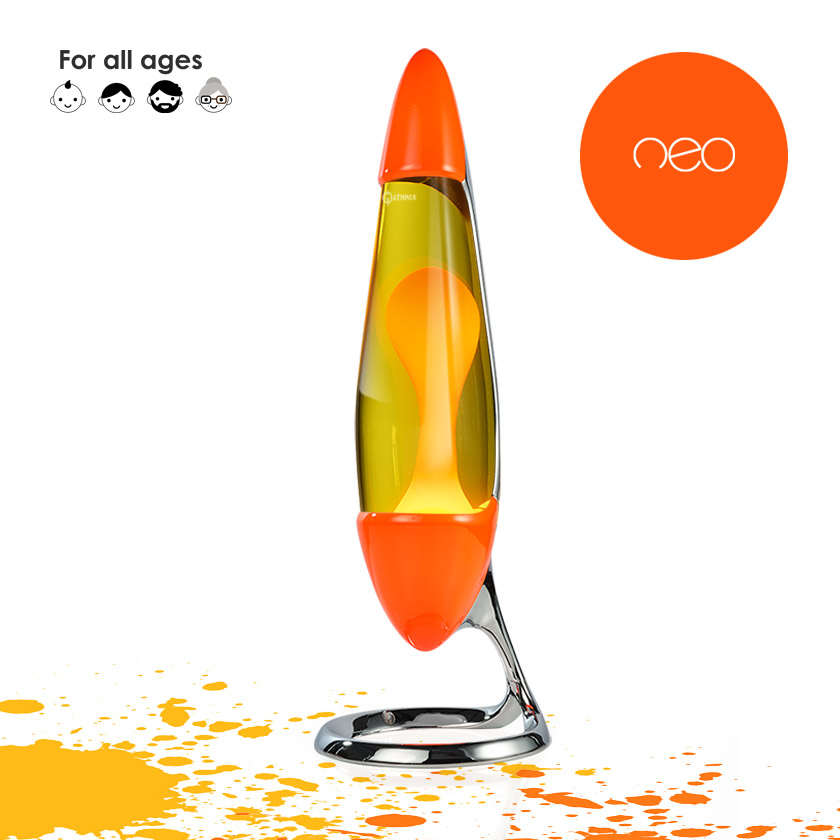 Outlook slang Voorwaarden Mathmos Neo lavalamp voor kinderen & volwassenen: Oranje